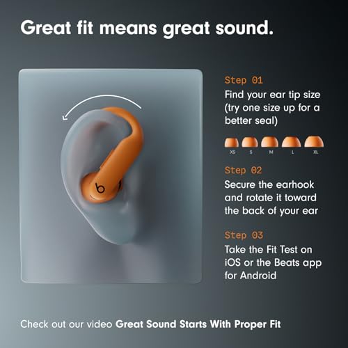 Beats Powerbeats Pro 2 - Wireless Noise Cancelling Workout Earbuds with Secure- Fit Earhooks, Up to 45-Hour Battery with Charging Case, Sweat & Water Resistant, Heart Rate Monitoring - Quick Sand