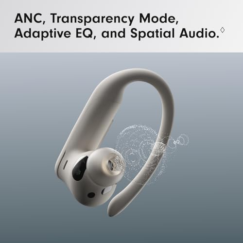 Beats Powerbeats Pro 2 - Wireless Noise Cancelling Workout Earbuds with Secure- Fit Earhooks, Up to 45-Hour Battery with Charging Case, Sweat & Water Resistant, Heart Rate Monitoring - Quick Sand