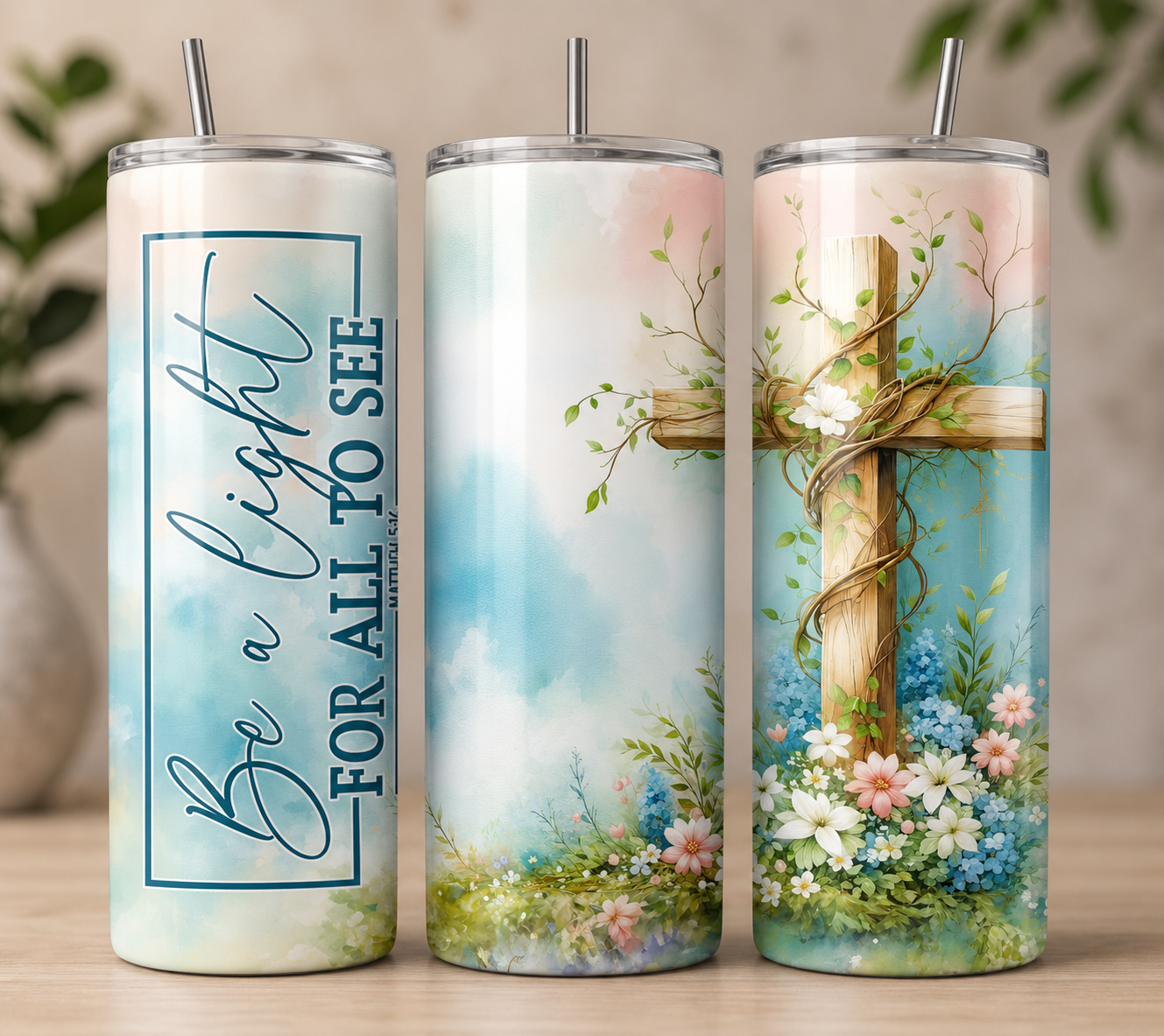 Faith based tumblers